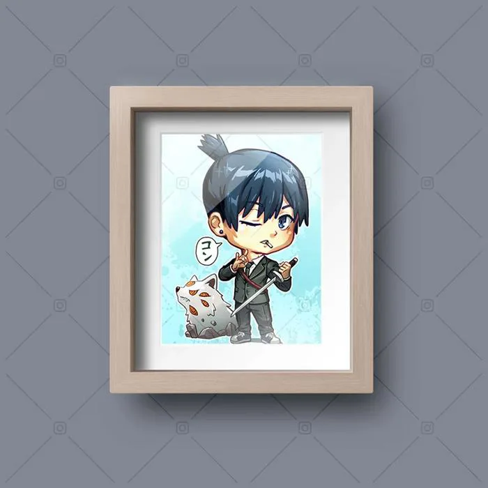 Aki Hayakawa Mini Print – YanimatorART