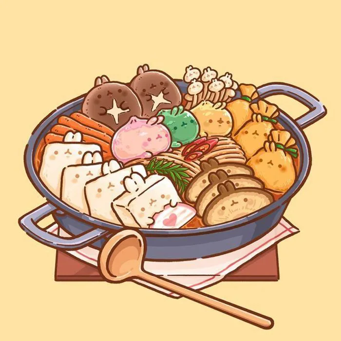 32+ Ảnh Đồ Ăn Anime Cute, Uống Trà Sữa Chibi Đẹp