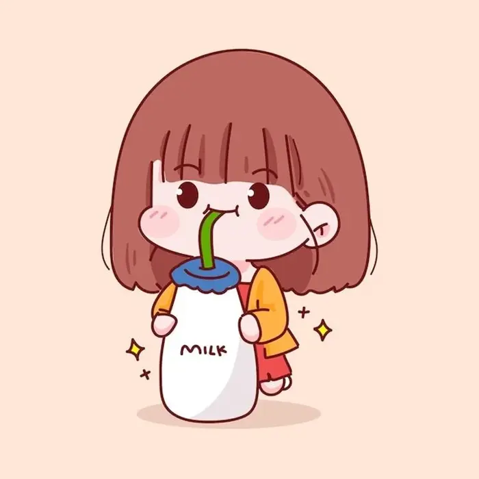 Tuyển chọn ảnh chibi ăn uống cute hợp mọi phong cách