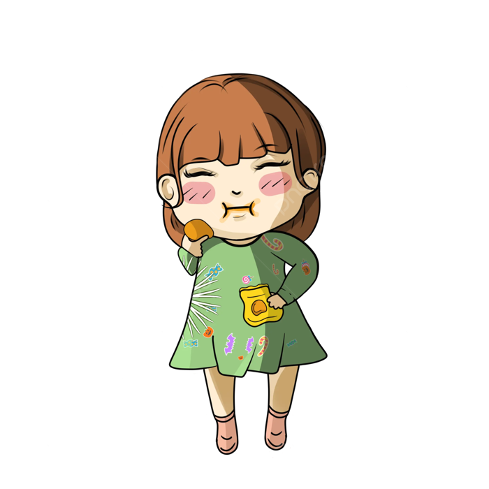 Chibi ăn Vặt Hình ảnh PNG | Vector Và Các Tập Tin PSD | Tải Về Miễn Phí  Trên Pngtree