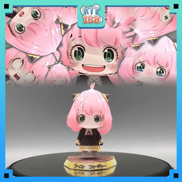 Mô hình giấy Anime Game Chibi Anya ver 4 - Spy x Family + kit hộp trang trí  | Lazada Việt Nam