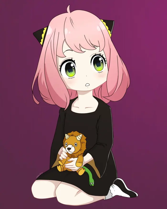 Ảnh Anya cute khiến ai cũng bật cười vì quá dễ thương
