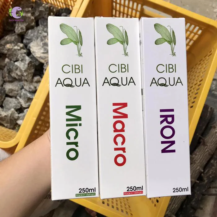 Phân Nước Cibi Aqua Iron | Thủy Sinh Tím