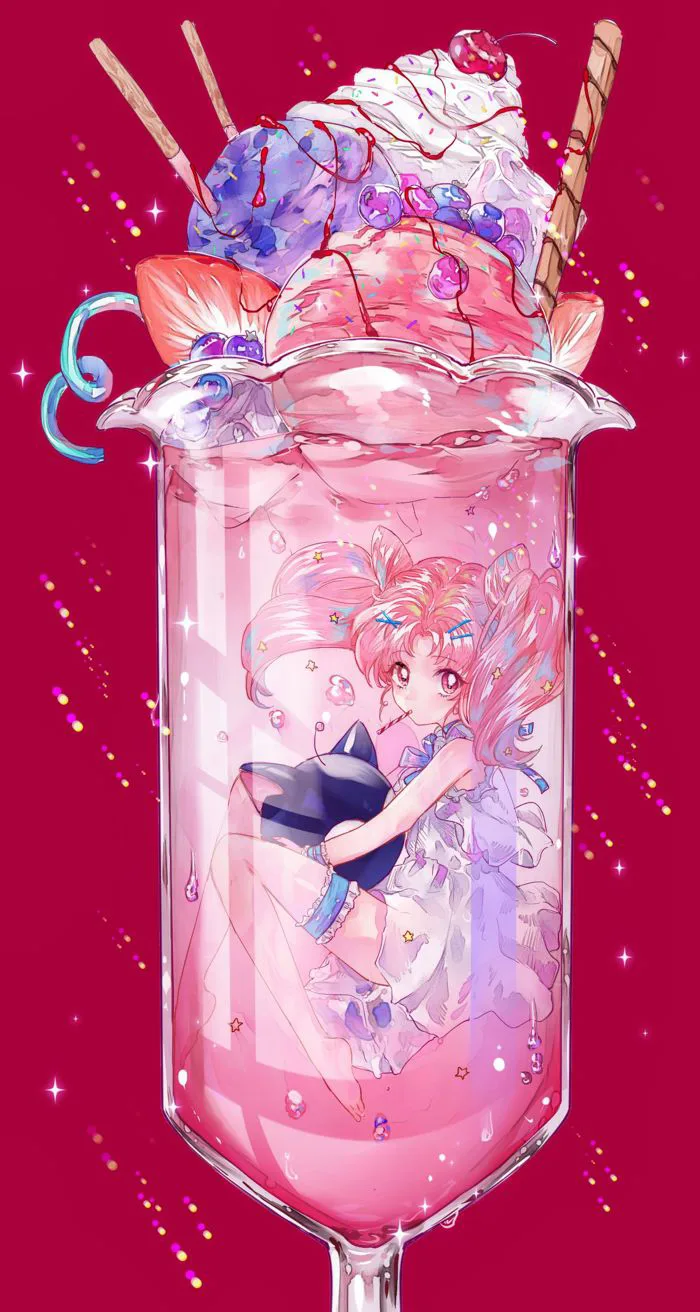 7 Chibi ngập nước ý tưởng | chibi, nghệ thuật thủy tinh, anime