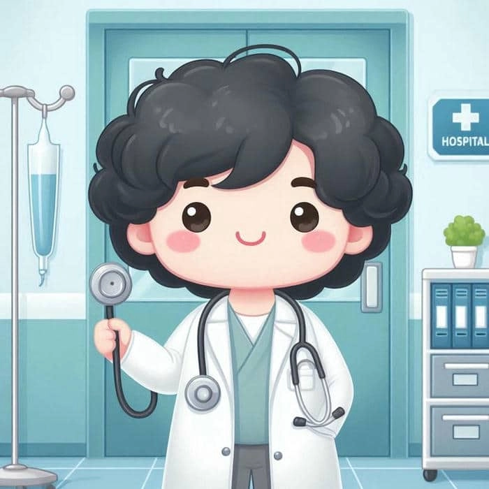 Tải ngay bộ ảnh chibi bác sĩ dễ thương cực chất lượng