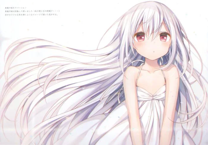 Hình ảnh anime tóc bạch kim đẹp nhất