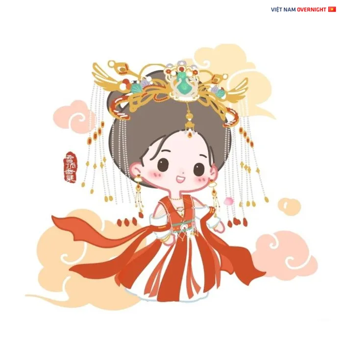 Tổng Hợp Ảnh Chibi Phim Trường Nguyệt Tẫn Minh - Việt Nam Overnight