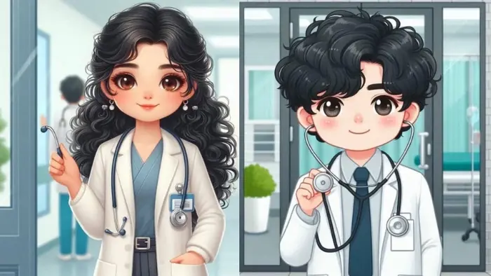 Tải ngay bộ ảnh chibi bác sĩ dễ thương cực chất lượng
