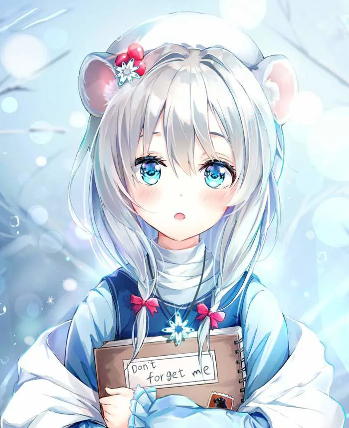 Hình ảnh anime tóc bạch kim đẹp nhất