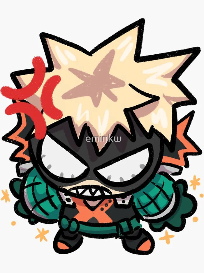 Katsuki Bakugou Chibi Merch & Gifts for Sale | Redbubble