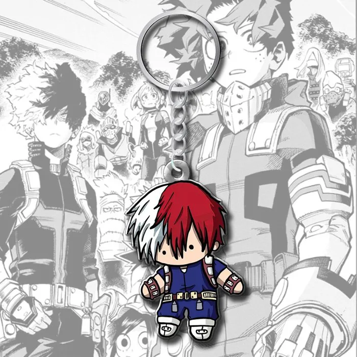 Móc khóa chibi Anime My Hero Academia Todoroki All Might Deku Midoriya  Bakugo Dabi Uraraka Yaoyorozu Tokoyami