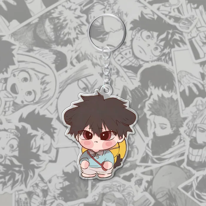 Móc khoá MY HERO ACADEMY Bakugo Deku Gund Anime chibi in hình nhân vật cute  trang trí túi xách balo làm quà tặng bạn bè