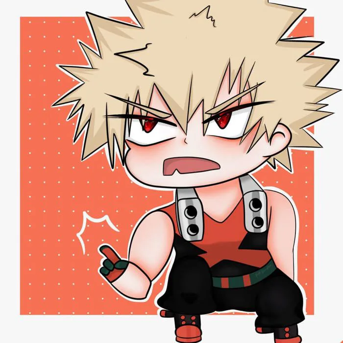 Bakugo Katsuki (chibi) pbart - Illustrations ART street