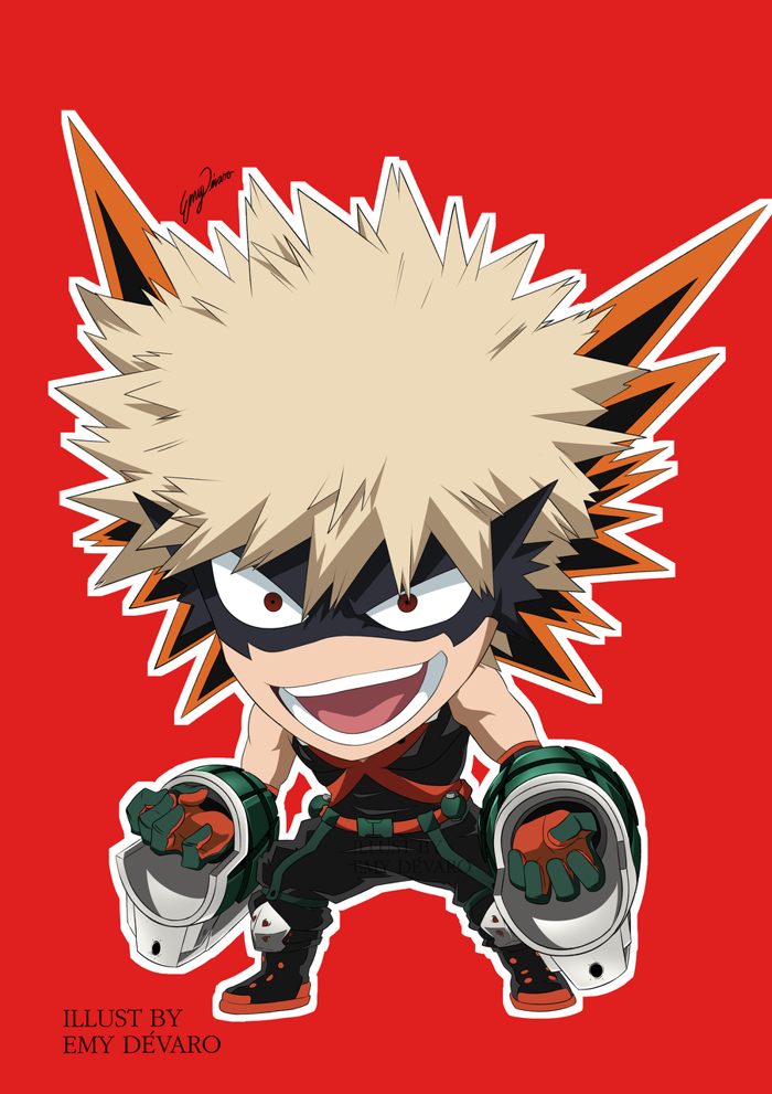 Chibi Bakugo Katchan!! Emy Dévaro - Illustrations ART street