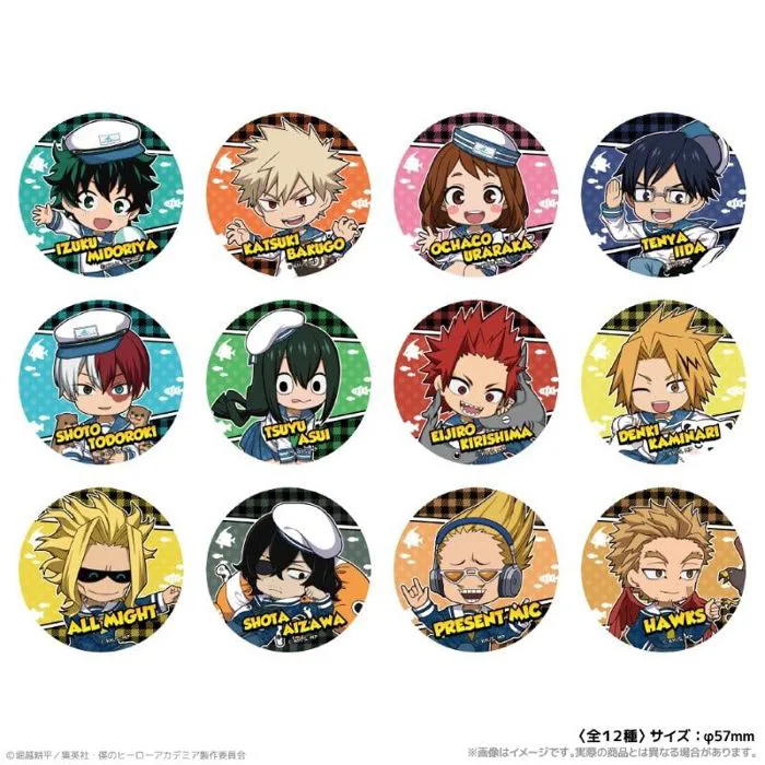 Huy hiệu cài áo tròn My Hero Academia phiên bản sinh vật biển chibi Pl -  Neko Chin Shop - Mô Hình, Phụ Kiện, Thẻ Bài Anime Chính Hãng