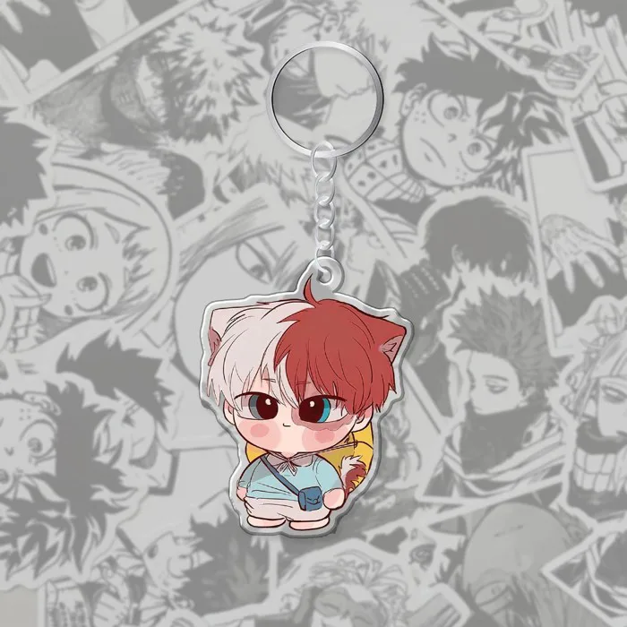 Móc khoá MY HERO ACADEMY Bakugo Deku Gund Anime chibi in hình nhân vật cute  trang trí túi xách balo làm quà tặng bạn bè