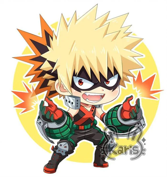 Katsuki Bakugo chibi