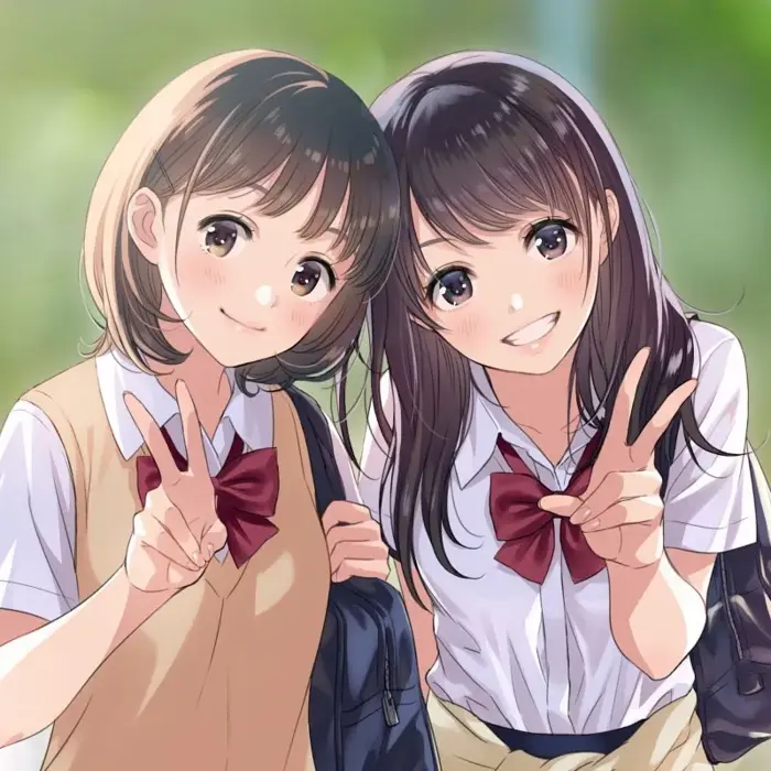 Bộ sưu tập ảnh avatar bạn thân cute dễ thương cho bạn