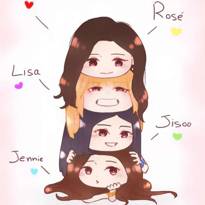 Bật mí 100+ ảnh Blackpink anime cute, chibi dễ thương dành cho fan hâm mộ  K-pop