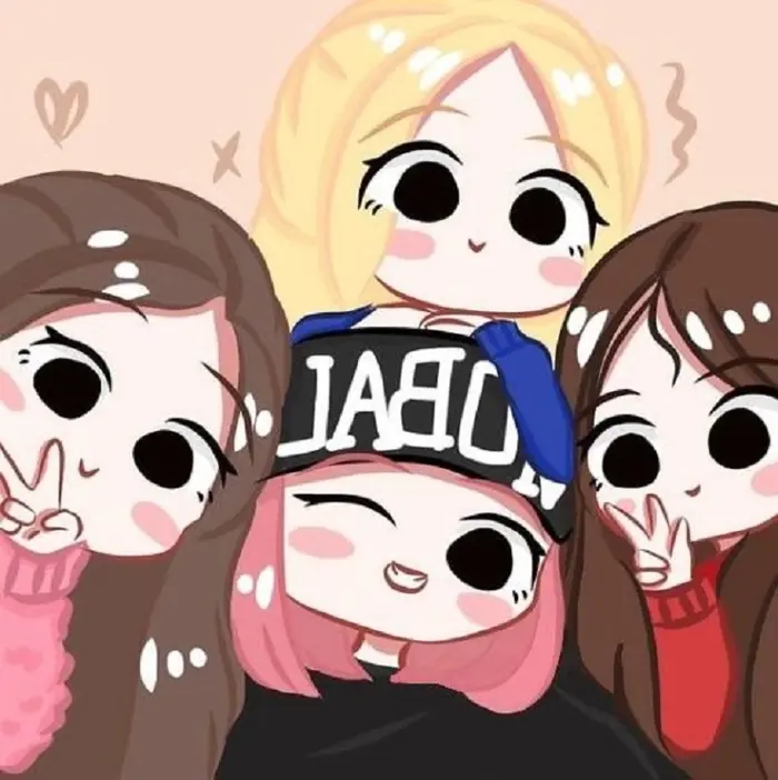 Mê mẩn trước bộ ảnh Blackpink cute chibi đầy màu sắc