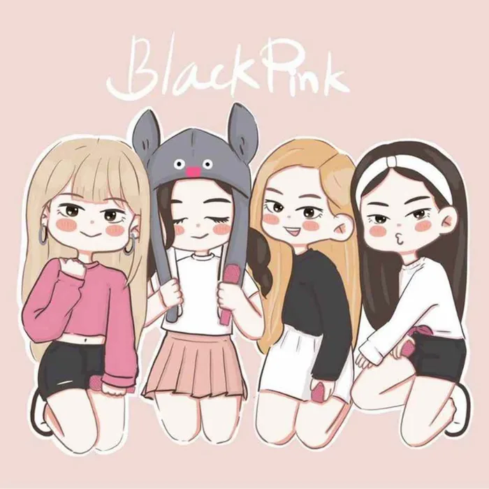 Bật mí 100+ ảnh Blackpink anime cute, chibi dễ thương dành cho fan hâm mộ  K-pop