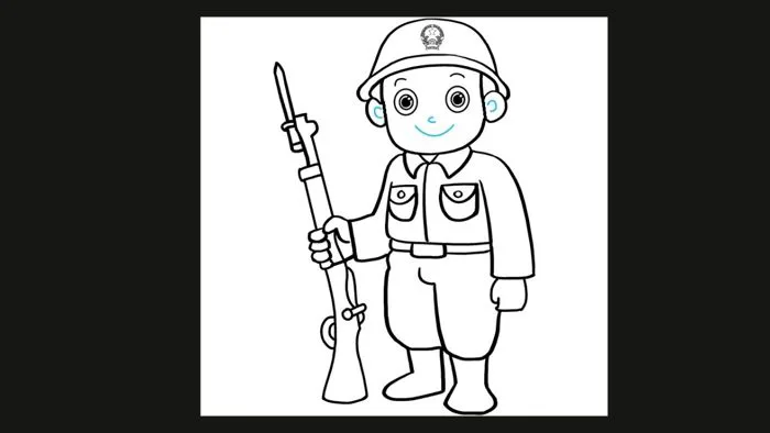 99+ Hình vẽ chibi bộ đội Việt Nam đáng yêu và ngộ nghĩnh