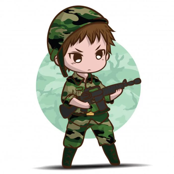 có ai có hình chú bộ đội chibi hải quân đang đứng ko cho mình xin .Đẹp síu  nha có đeo súng ak câu hỏi 106047 - hoidap247.com