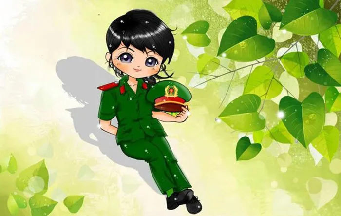 Hình ảnh chú bộ đội đẹp nhất