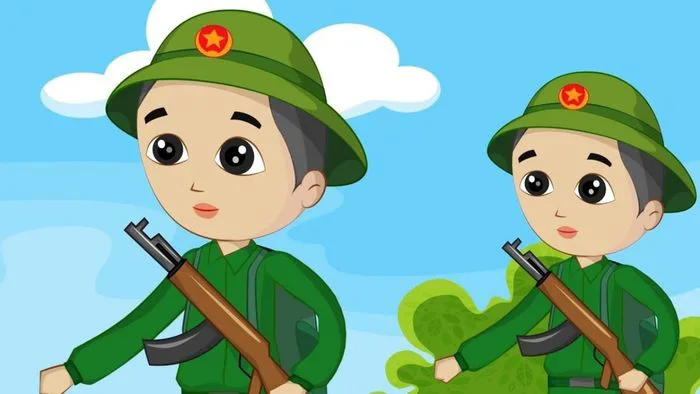 99+ Bức vẽ chibi bộ đội Việt Nam dễ thương và hài hước