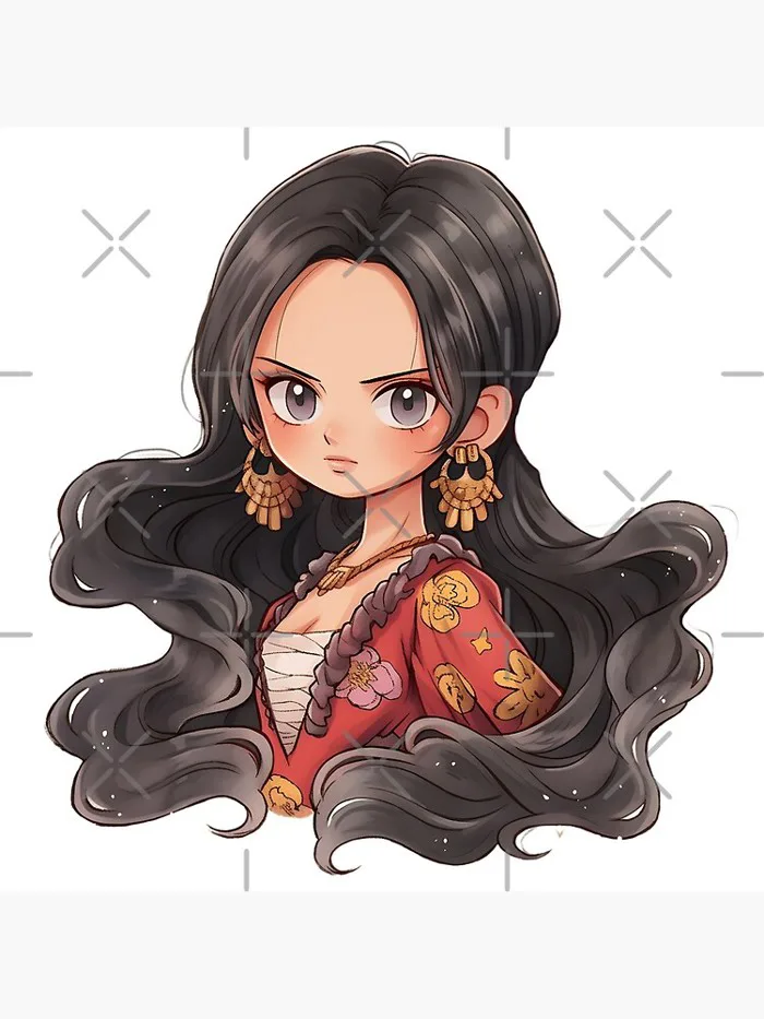 Boa Hancock OP Cute Anime Girl – Chibi Style Boa Hancock OP Cute Anime Girl – Chibi Style