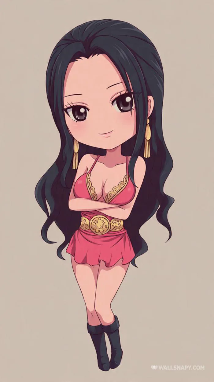 Boa hancock chibi anime style hd wallpaper Boa hancock chibi anime style hd wallpaper