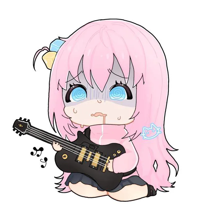 Chibi bocchi the rock by NyankoMatsuno on DeviantArt