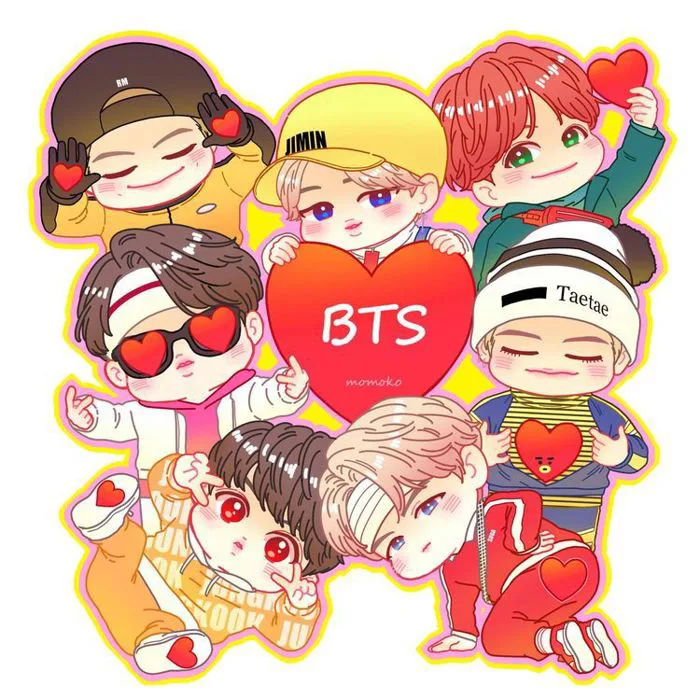 Ảnh K-pop - BTS Chibi - Wattpad