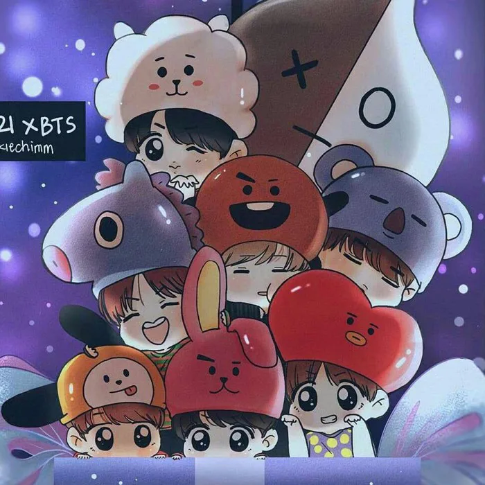 TÚI TOTE HỌA TIẾT CHIBI BTS HÀN QUỐC CỰC ĐẸP | Shopee Việt Nam