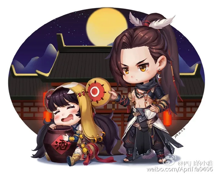 Ngắm loạt ảnh chibi cực dễ thương của Kiếm Võng 3