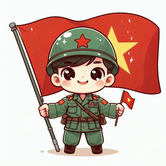 Ngắm nhìn 88+ hình ảnh chú bộ đội chibi siêu dễ thương