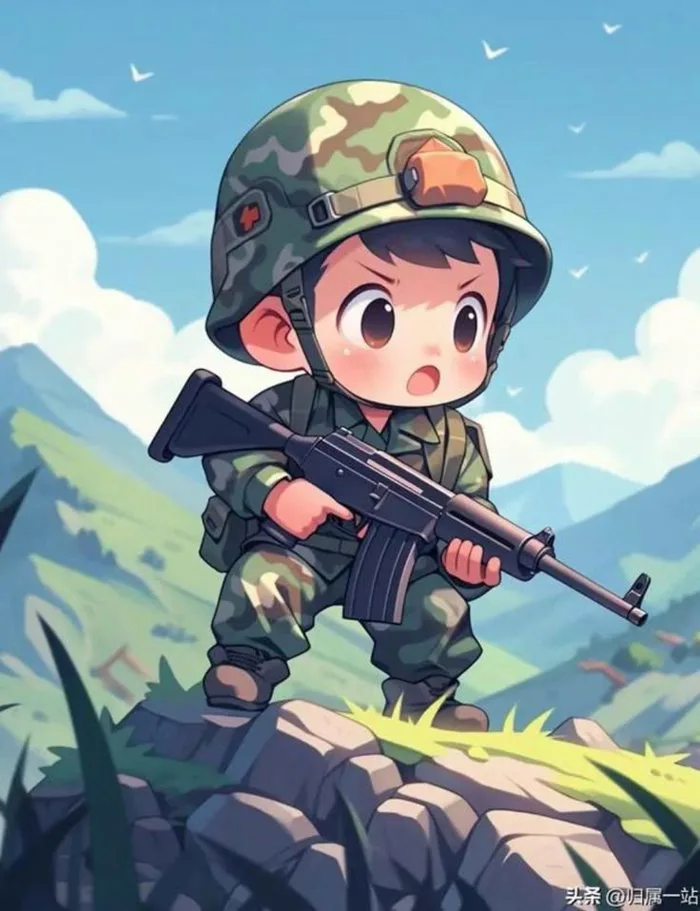 Top hình ảnh chú bộ đội chibi dễ thương, độc đáo, sáng tạo