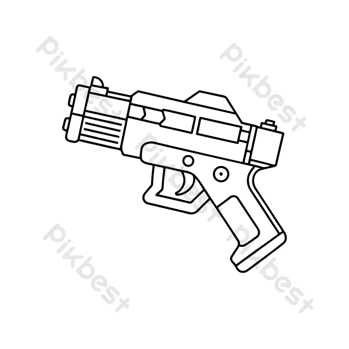 Tải miễn phí Dễ Dàng Vẽ Nguệch Ngoạc Phim Hoạt Hình Và Nghệ Thuật Dòng Súng  Png Công cụ đồ họa | EPS chuyên nghiệp - Pikbest