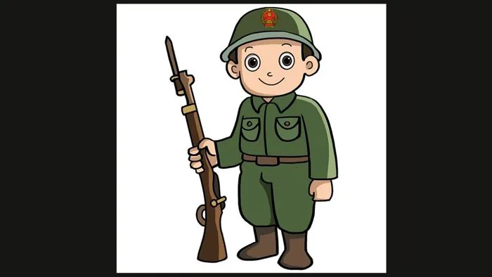 99+ Hình vẽ chibi bộ đội Việt Nam đáng yêu và ngộ nghĩnh