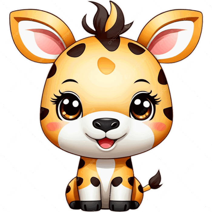 Hình ảnh Hươu Cao Cổ Chibi Dễ Thương PNG , Clipart Hươu Cao Cổ, Thiết Kế áo  Sơ Mi, Các Yếu Tố Thiết Kế PNG trong suốt và Vector để tải xuống