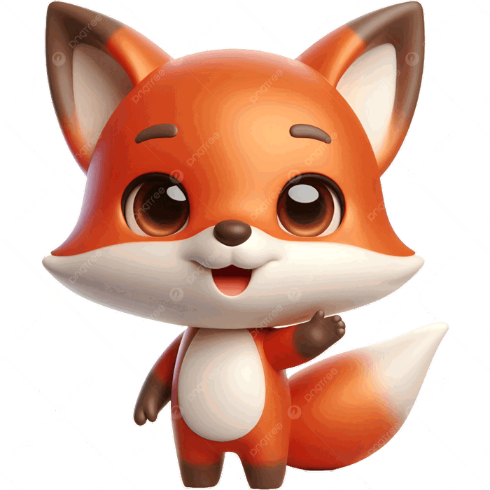 Hình ảnh Hoạt Hình Cáo Chibi PNG , Cáo, Chibi, 3d PNG trong suốt và Vector  để tải xuống miễn phí