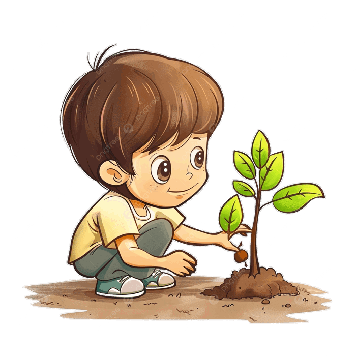 Hình ảnh Phim Hoạt Hình Phấn Dễ Thương đang Gieo Hạt Giống Cây PNG ,  Kawaii, Chibi, Linh Vật PNG trong suốt và Vector để tải xuống miễn phí