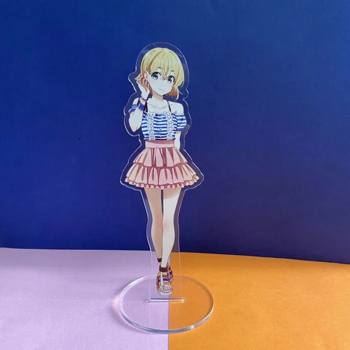 Mô hình nhân vật mica standee Kanojo Okarishimasu DỊCH VỤ THUÊ BẠN GÁI ver  đứng in