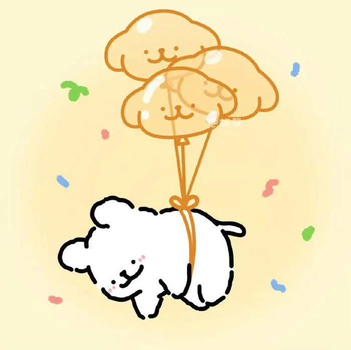 Hình nền chó chibi siêu cưng: Nhìn một lần là muốn tải ngay