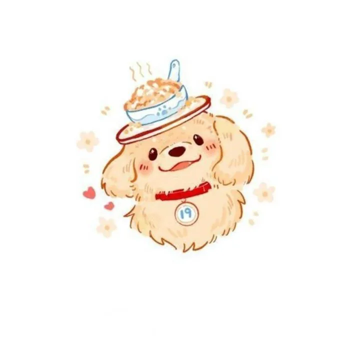 Hình nền chó chibi siêu cưng: Nhìn một lần là muốn tải ngay