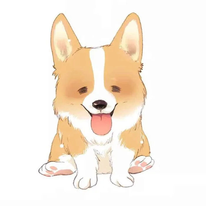 Ảnh Chó Cute Chibi: 54+ Hình Nền Chó Shiba Chibi, Anime Chó Đẹp