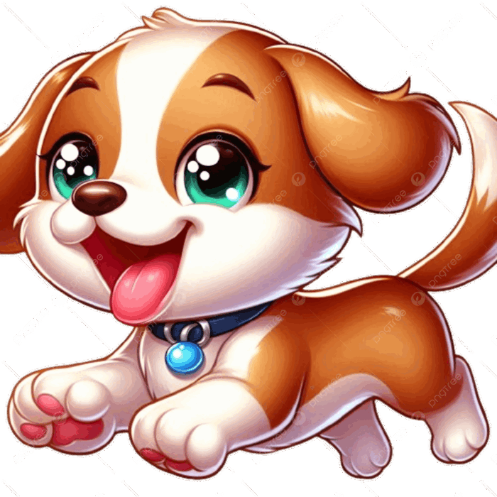 Hình ảnh Hình Minh Họa Chú Chó Chibi Dễ Thương Kawaii PNG , Clip Nghệ Thuật Chó, Clipart Dễ Thương, Hình Minh Họa Chú Chó Dễ Thương PNG trong suốt và Vector