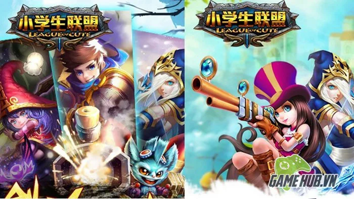 gMO League Of Cute - LOL phiên bản Chibi