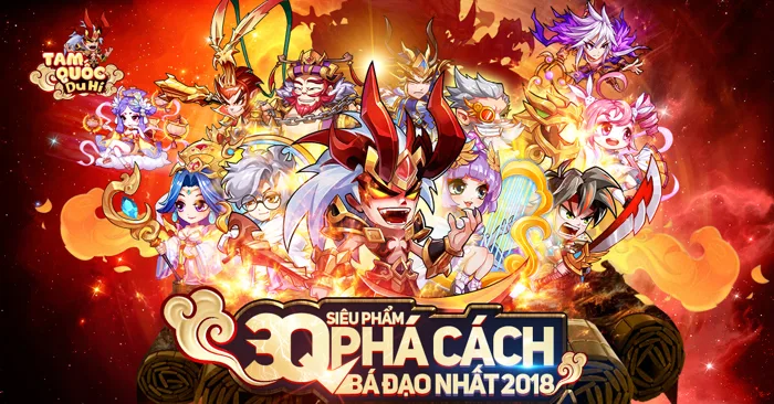 Tam Quốc Du Hí - Game chibi hấp dẫn cập bến Việt Nam