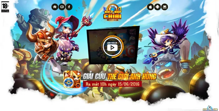 Thỏa mãn ước mơ hóa thân thành siêu anh hùng trong Biệt Đội Chibi